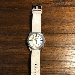 Leather Diesel watch